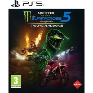 Image of Monster Energy Supercross The Official Videogame 5 PS5 Game