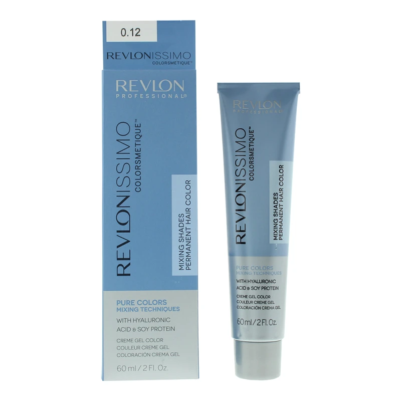 Image of Revlon Revlonissimo Colorsmetique 0.12 Iridescent Grey Hair Colour 60ml