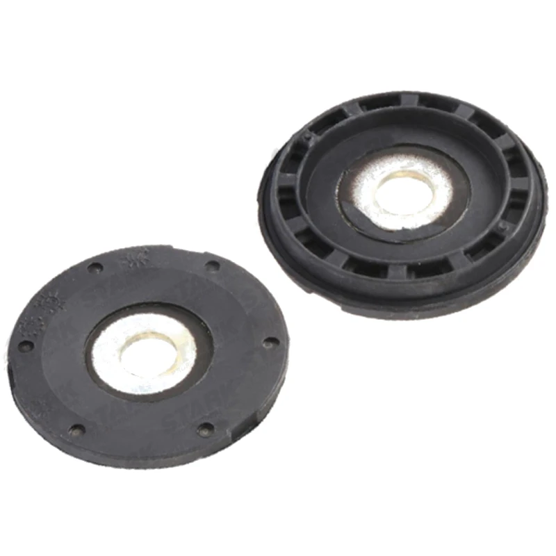Image of STARK SKSS-0671056 Top strut mount Front axle both sides, without ball bearing Elastomer Suspension Strut Support Bearing (1180)