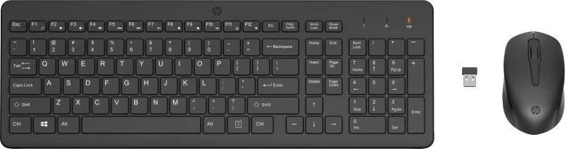 Image of HP 330 Wireless Mouse and Keyboard Combo Wireless Keyboard - Black