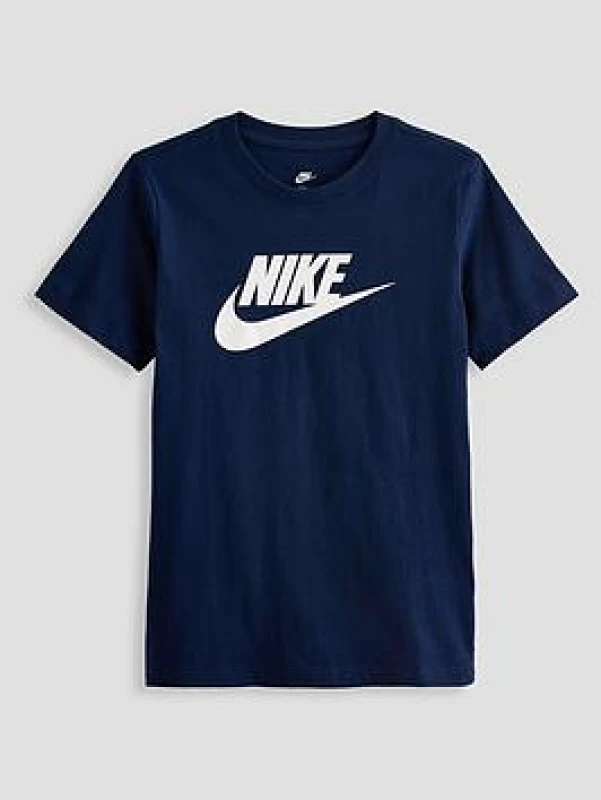 Image of Nike Sportswear T-Shirt Junior - Blue Male 9 - 10 Years