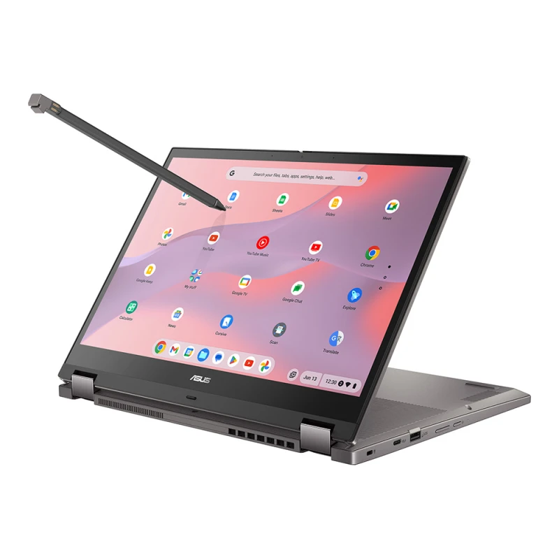 Image of ASUS CX34 Intel Core i3 8GB RAM 256GB SSD 14" Touch Screen Chromebook CB3401FBA-LZ0099 Zinc