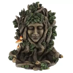 Image of Green Goddess Bird Feeder Hanging Plaque