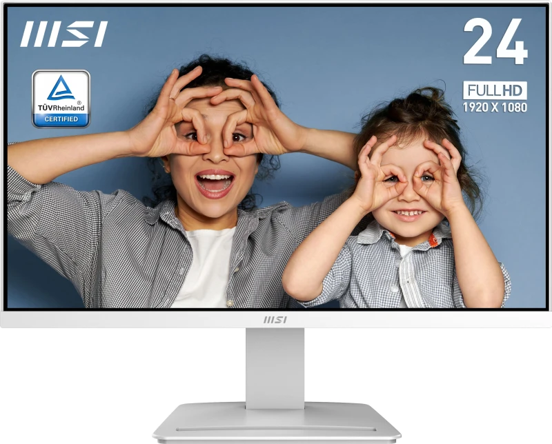 Image of MSI PRO MP2412W 23.8" Full HD Monitor - White