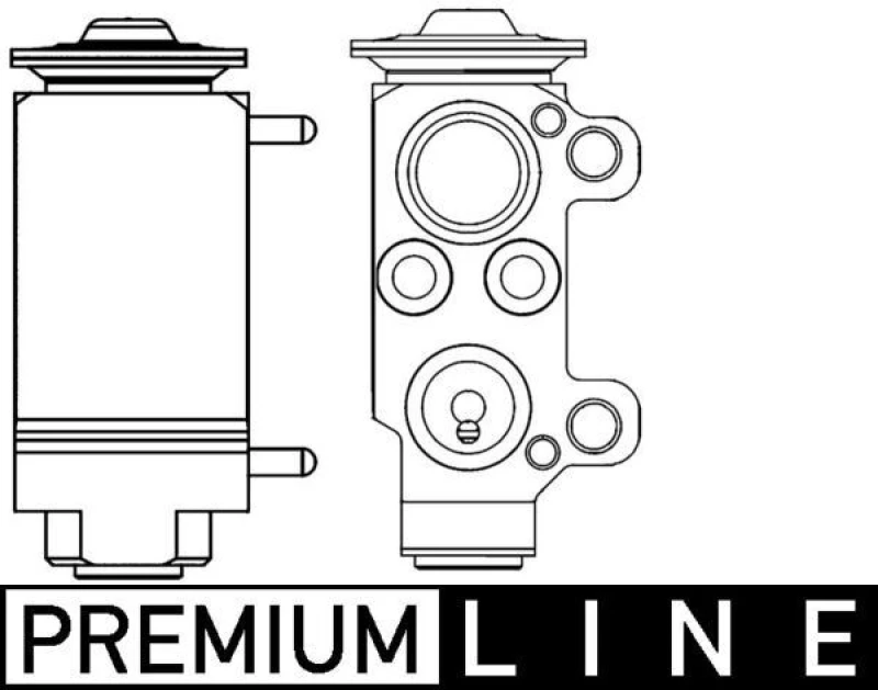 Image of AC expansion valve MAHLE AVE 56 000P