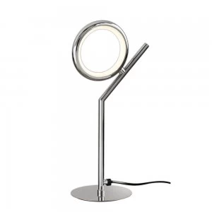 image of Table Lamp, 8W LED, 3000K, 600lm, IP20, Chrome