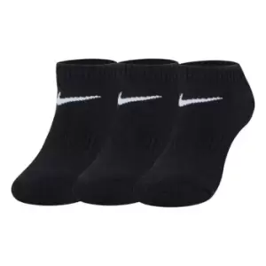 Image of Nike Pack Dri-Fit Trainer Socks - Black