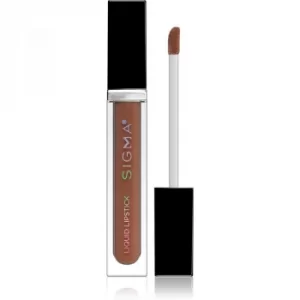 Image of Sigma Beauty Liquid Lipstick Liquid Matte Lipstick Shade Cashmere 5.7 g