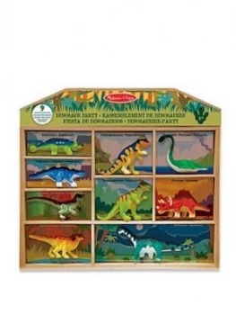 Image of Melissa Doug Dinosaur Party Playset
