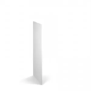 Image of Flux single side finishing panel for 1300mm high locker - white