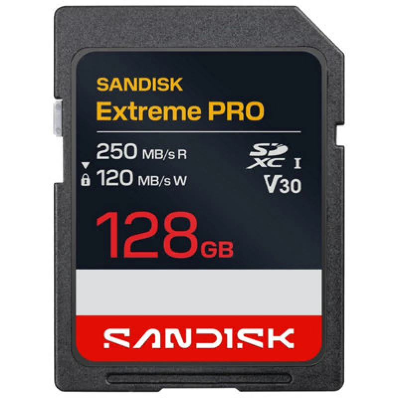 Image of SanDisk Extreme Pro SD UHS-I 128GB SD 250MB/s