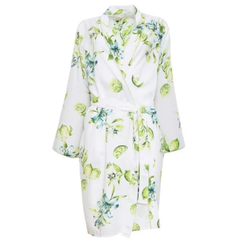 Image of Cyberjammies Gina Wrap Robe - Green