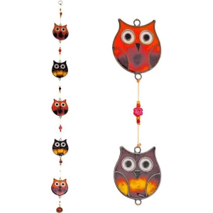 Image of String Of 5 Owls