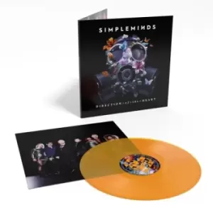 Image of Simple Minds Direction Of The Heart - Transparent Orange Vinyl - Sealed 2022 UK vinyl LP 538826451