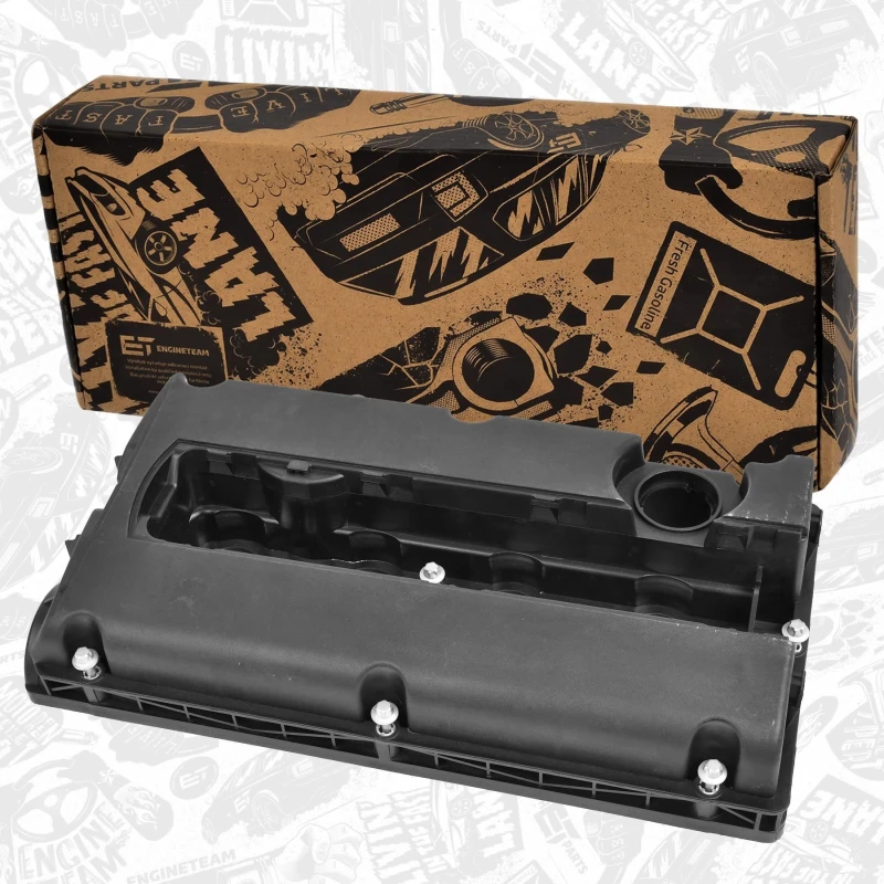 Image of ET ENGINETEAM RV0010 Rocker Cover with gaskets/seals, with bolts Rocker Cover (977)