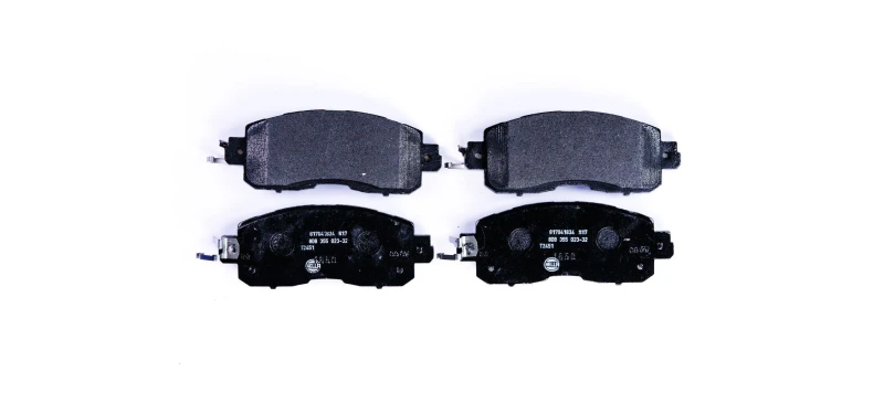 Image of HELLA Brake pad set HELLA 8DB 355 023-321