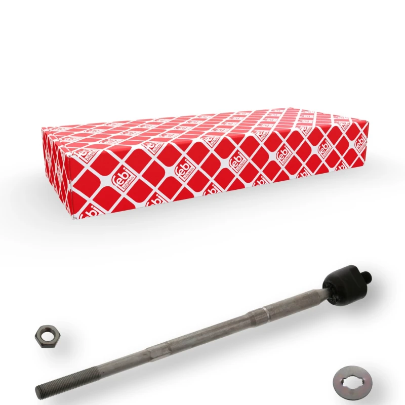 Image of FEBI BILSTEIN 43279 Inner Tie Rod Front Axle Right, with locking plate Inner Tie Rod (51)