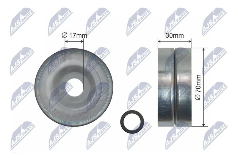 Image of NTY Drive belt tensioner NTY RNK-HD-015