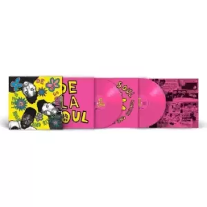 image of De La Soul - 3 Feet High And Rising Magenta Vinyl