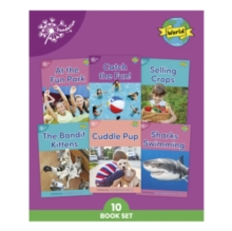 Image of Phonic Books Dandelion World Stages 16-20 : Simple two-syllable words and suffixes Multiple-component retail product, slip-cased