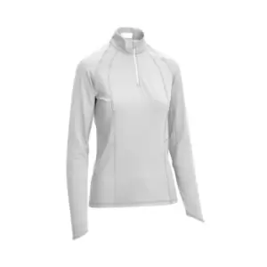 Image of Original Penguin Golf Zip Base Layer Top Womens - White