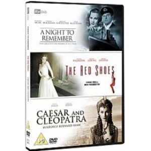 Image of Classic Films Triple - A Night To Remember/The Red Shoes/Caesar And Cleopatra