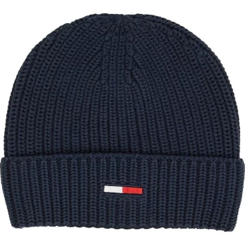 Image of Tommy Jeans Basic Rib Beanie - Twilight Navy