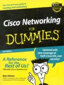Image of Cisco Networking for Dummies by Ron Gilster Paperback