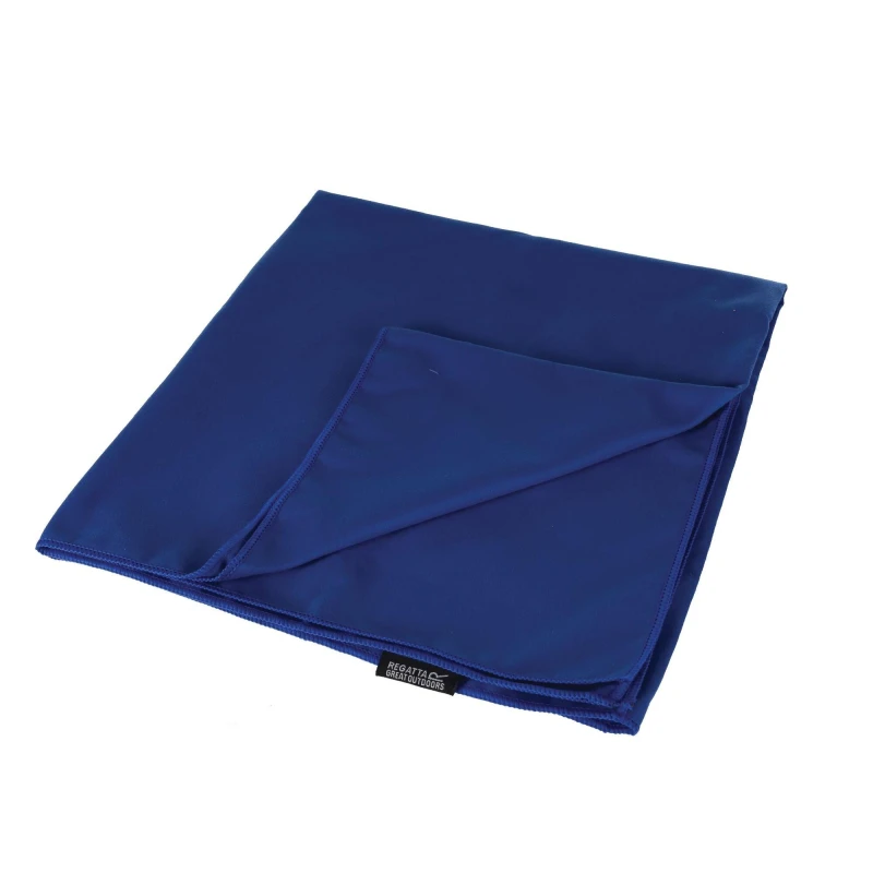 Image of Regatta Mens Polyester Lightweight Microfibre Travel Towel One Size Laser Blue REG037-8R8-ONE