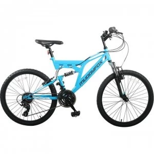 Image of Muddyfox Recoil 24" Mountain Bike - Sky/Black