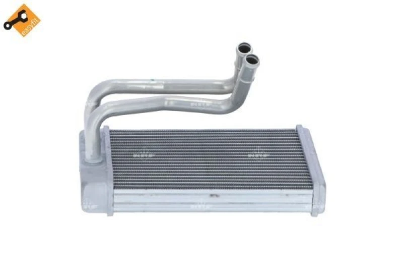 Image of NRF 54356 Heat Exchanger EASY FIT with fastening/mounting material Heat Exchanger,interior heating (467)