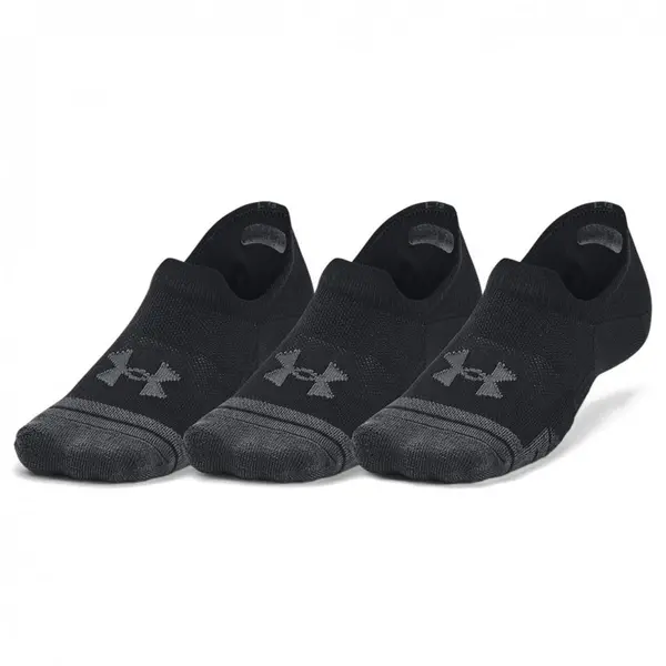 image of Under Armour Performance Tech Socks 3pk NS Black/Gray - L