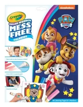 image of Paw Patrol Adventure Pups Color Wonder