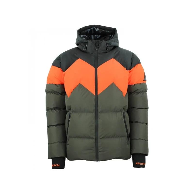 Image of Peak Mountain Ski jacket Peak Mountain Vert Male M CERULIS/NM/K/KAKI