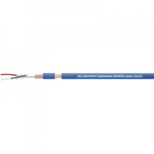 Image of Audio cable 2 x 0.22mm Blue Helukabel