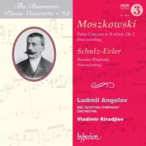Image of Moszkowski Piano Concerto in B Minor Op 3/ by Moritz Moszkowski CD Album