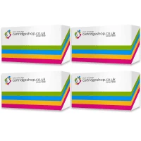 Image of Xerox 106R037 (BK/C/M/Y) Compatible High Capacity Black & Colour Toner Cartridge 4 Pack