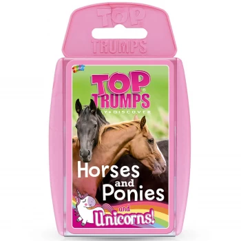 Image of Top Trumps Card Game - Horses Ponies and Unicorns Edition