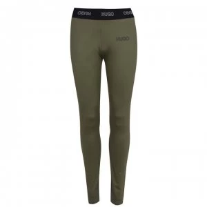 image of Hugo Boss Nasabe Leggings Khaki Size L Women