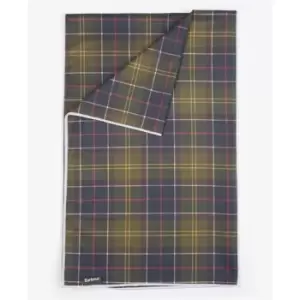 image of Barbour Tartan Quick Dry Dog Towel - Multi