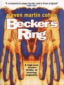 Image of Beckers Ring by Steven Martin Cohen Paperback