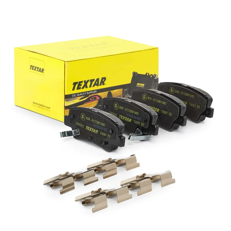 Image of Brake pad set TEXTAR 2265501