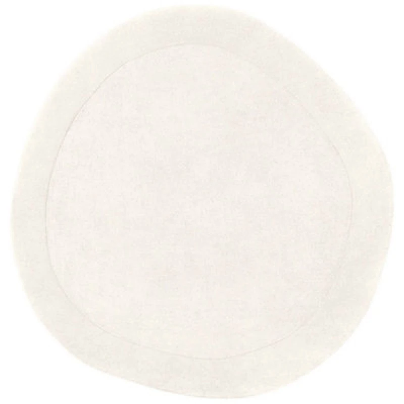 Image of The Rugs Villeroy And Boch 1812 Wool Round Wool Rug And Runner In Cream