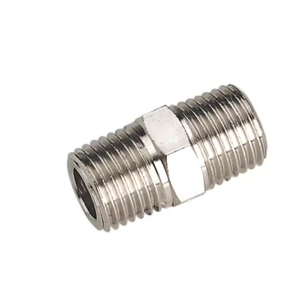 Image of Sealey SA1/1414 Double Male Union 1/4BSPT to 1/4BSPT