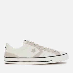 Image of Converse Mens Canvas/Suede Star Player Ox Trainers - Vaporous Grey - UK 10