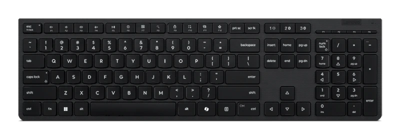 Image of Lenovo 4Y41R64540 keyboard Home/Office RF Wireless + Bluetooth US Engl