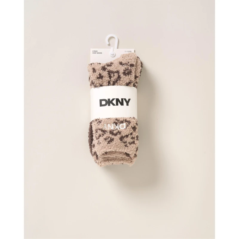 Image of DKNY Kids Crew Socks Beige female 11-13y