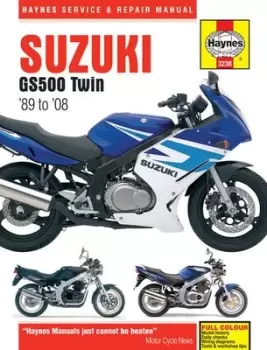 Image of Suzuki GS500 Twin service & repair manual by Matthew Coombs