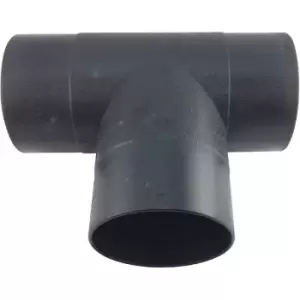 Image of 100T 100MM diameter t Piece for wood dust extraction hose - Charnwood