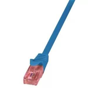 image of LogiLink 2m Cat.6 U/UTP networking cable Blue Cat6 U/UTP (UTP)